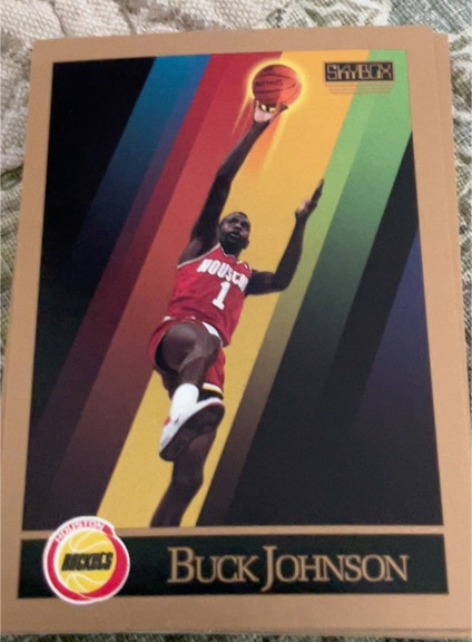 1990-91 SkyBox #108 Buck Johnson — front