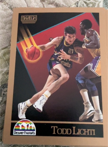 1990-91 SkyBox #79 Todd Lichti — front