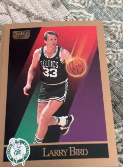 1990-91 SkyBox #14 Larry Bird — front