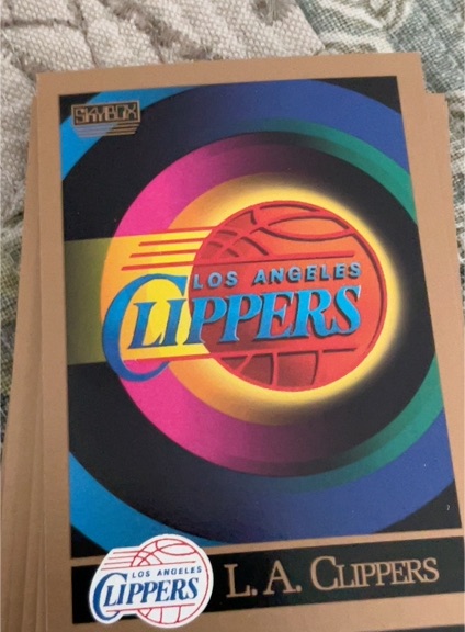 1990-91 SkyBox #339 Los Angeles Clippers — front