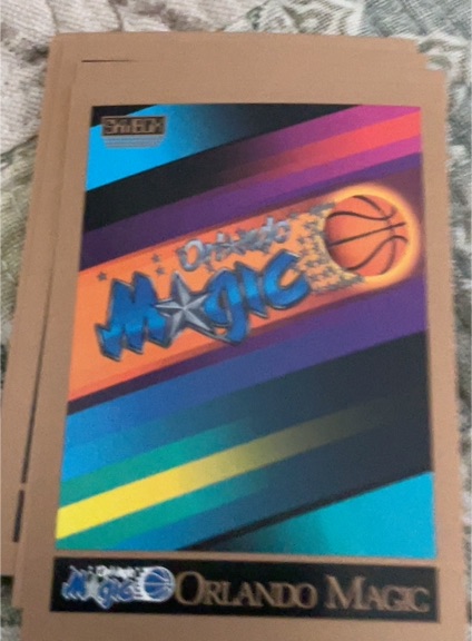 1990 SkyBox #346 Orlando Magic — front