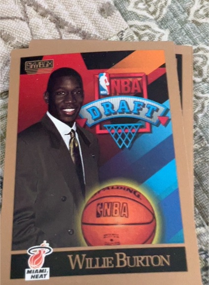 1990-91 SkyBox #360 Willie Burton — front