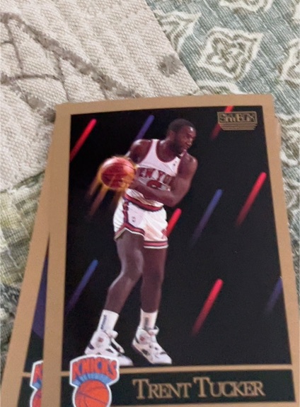 1990 SkyBox #193 Trent Tucker New York Knicks — front