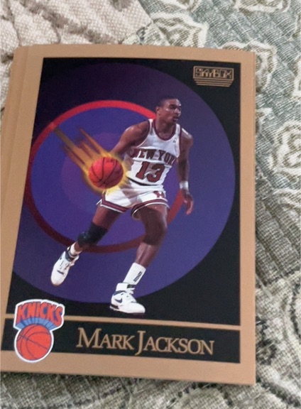 1990-91 Skybox #189 Mark Jackson — front