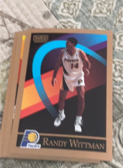 1990 Skybox #301 Randy Wittman — front
