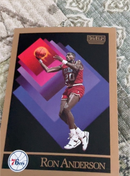 1990 SkyBox #210 Ron Anderson — front