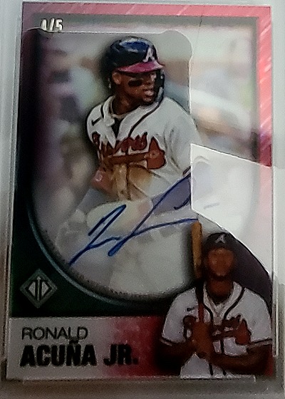 2023 Topps Transcendent Collection Ronald Acuna Jr. #1/5 — front