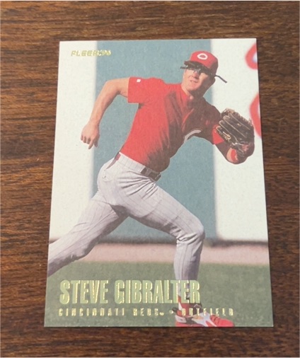 1996 Fleer Update #U119 Steve Gibralter — front