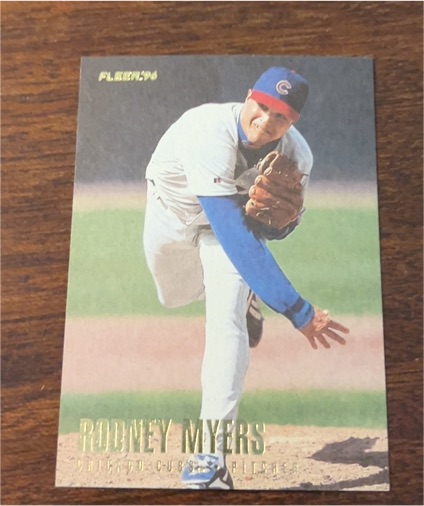 1996 Fleer #96 Rodney Myers — front