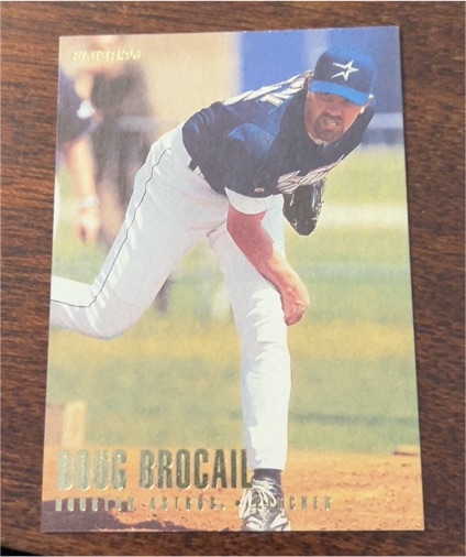 1996 Fleer #514 Doug Brocail — front