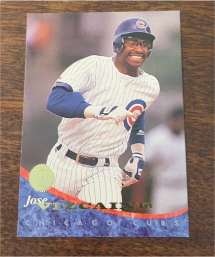 1994 Leaf #68 Jose Vizcaino — front