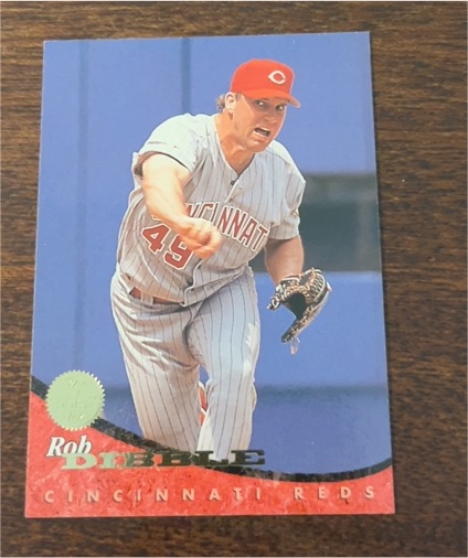 1993 Leaf Rob Dibble Cincinnati Reds — front