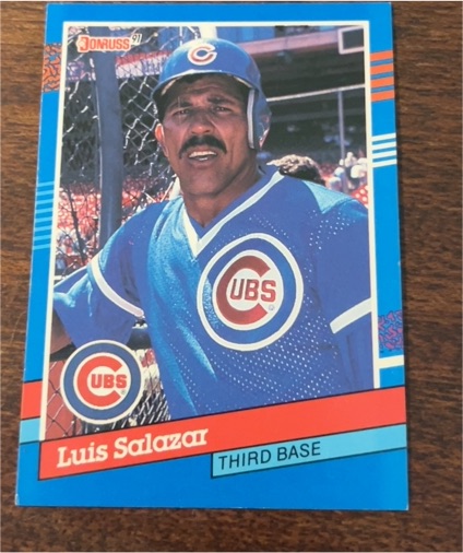 1991 Donruss #372 Luis Salazar — front