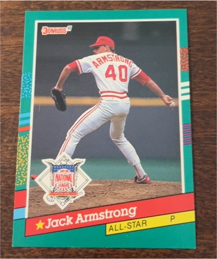1991 Donruss #439 Jack Armstrong All Star — front