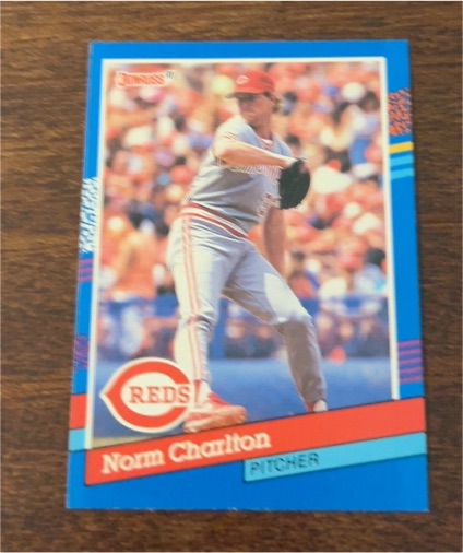 1991 Donruss #384 Norm Charlton — front