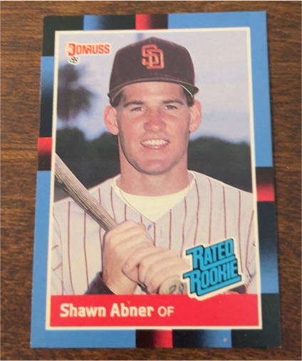 1988 Donruss #33 Shawn Abner — front