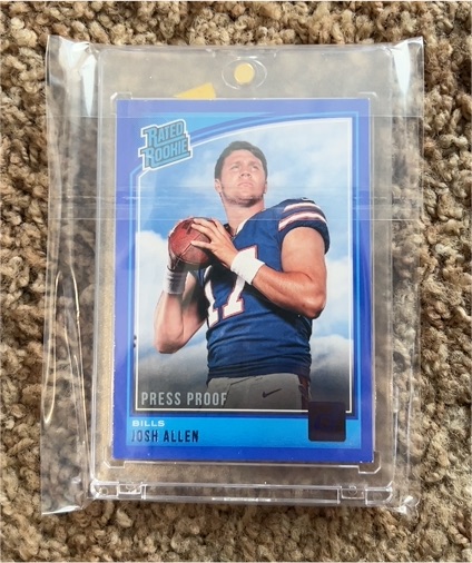 2018 Panini Donruss #304 Josh Allen — front