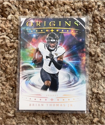 2025 Panini Origins #58 Brian Thomas Jr. — front