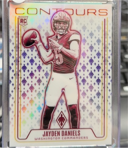 2024 Panini Phoenix Contours #CON-JDS Jayden Daniels — front