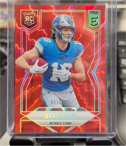 2025 Donruss Elite RC Aspiration # Isaac Tesfla — front