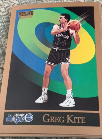 1990-91 SkyBox #401 Greg Kite Orlando Magic — front