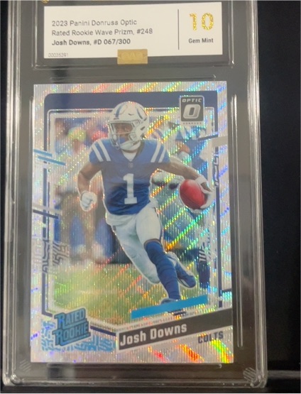 2023 Panini Donruss Optic #248 Josh Downs — front