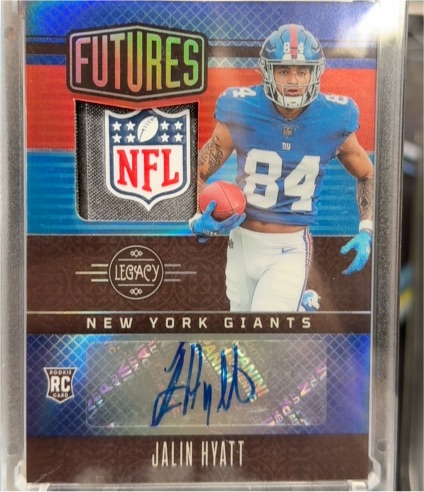 2023 Panini Legacy Futures #Jalin Hyatt — front