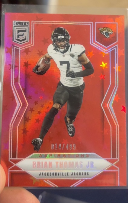 2025 Panini Donruss Elite #27 Brian Thomas Jr. — front