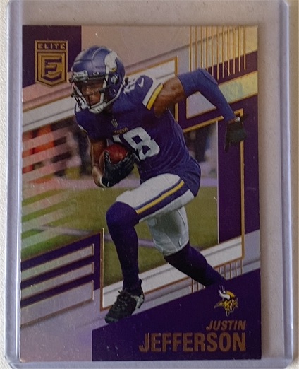 2022 Panini Donruss Elite #25 Justin Jefferson — front