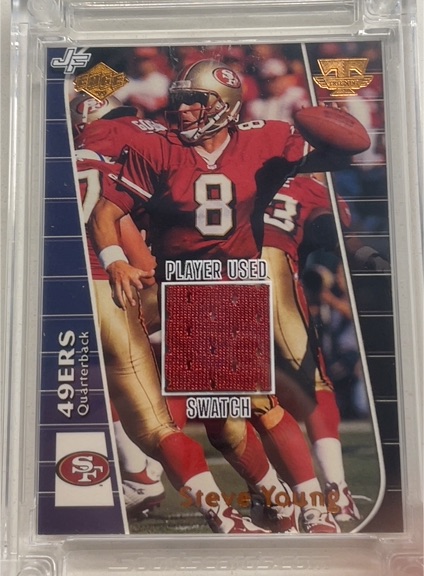 1999 Collector's Edge Triumph #T140 Steve Young — front