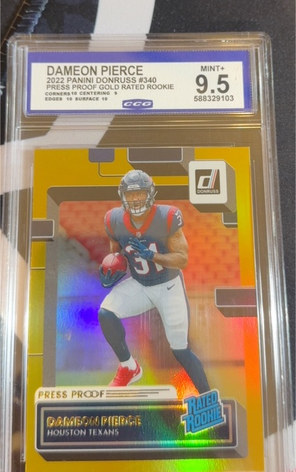 2022 Panini Donruss #340 Dameon Pierce — front