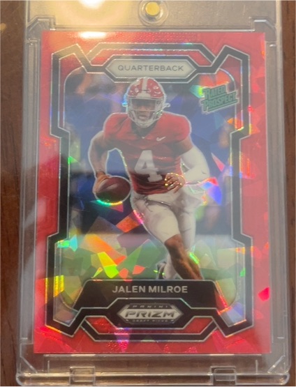 2024 Panini Prizm Draft Picks #122 Jalen Milroe — front