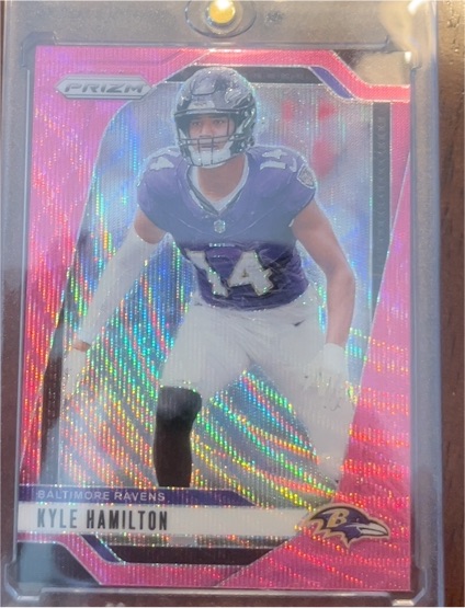 2024 Panini Prizm #14 Kyle Hamilton — front