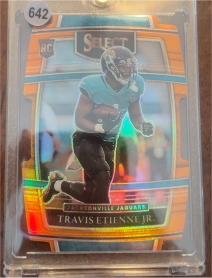 2021 Panini Select Concourse #54 Travis Etienne Jr. — front
