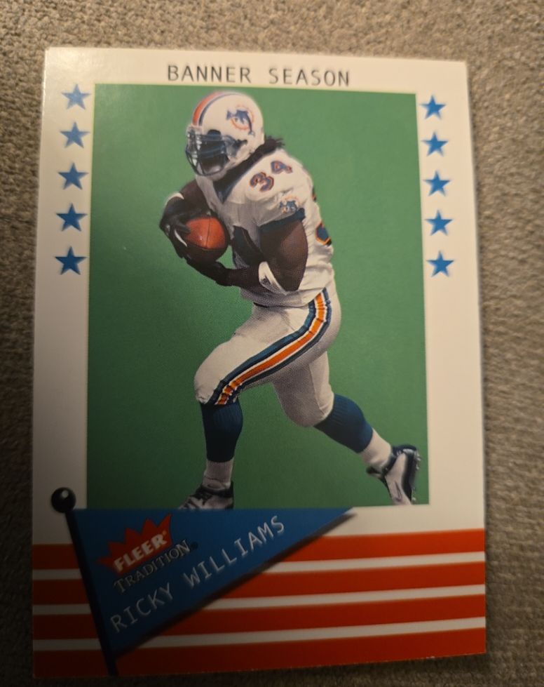 2003 Fleer Tradition #221 Ricky Williams — front