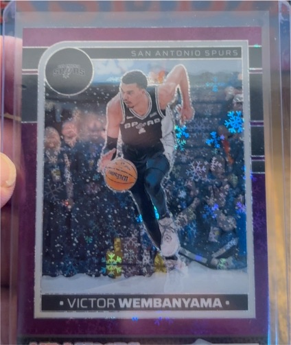 2024-25 Panini NBA Hoops #165 Victor Wembanyama — front