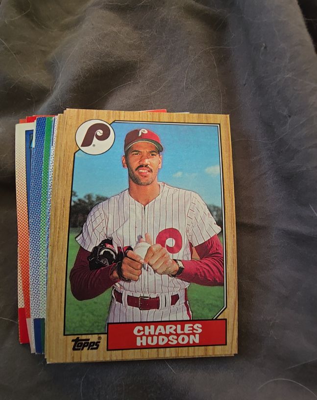 1987 Topps #191 Charles Hudson — front