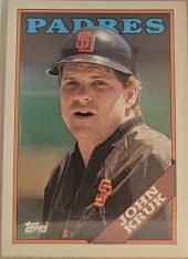 1988 Topps #596 John Kruk — front
