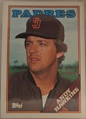 1988 Topps #9 Andy Hawkins — front
