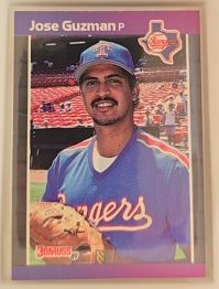 1989 Donruss #284b Jose Guzman — front