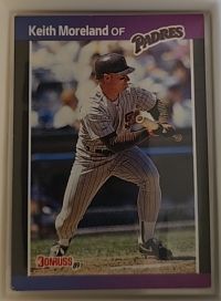 1989 Donruss #111 Keith Moreland — front