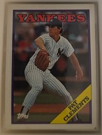 1988 Topps #484 Pat Clements — front