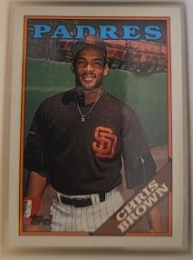 1988 Topps #568 Chris Brown — front