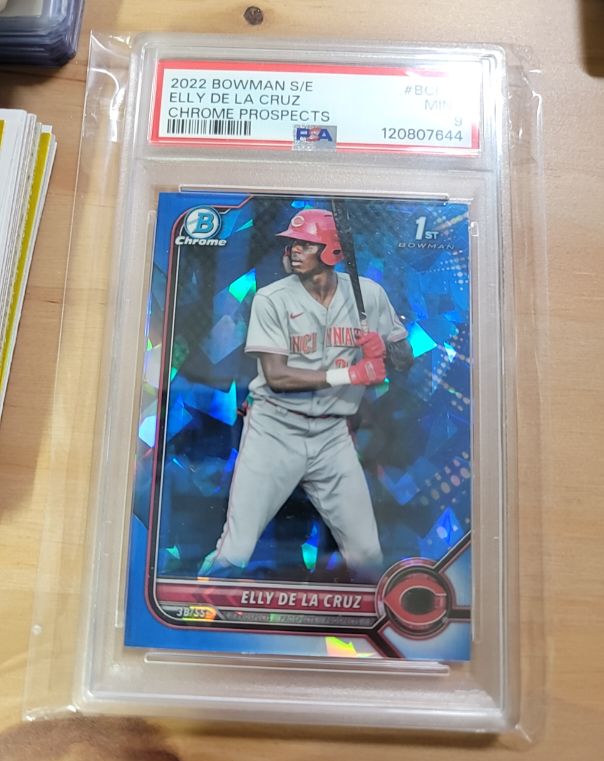 2022 Bowman Chrome Prospects #BCP-50 Elly De La Cruz — front