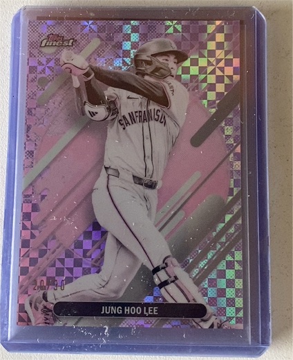 2025 Topps Finest #228 Jung Hoo Lee — front
