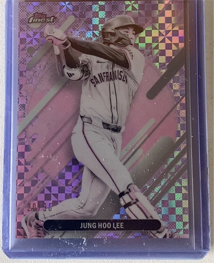2025 Topps Finest #228 Jung Hoo Lee — front