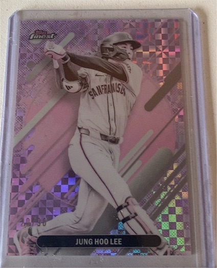 2025 Topps Finest #228 Jung Hoo Lee — front