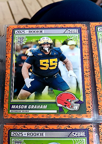 2025 Score A Treat #22 Mason Graham — front