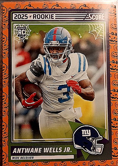 2025 Panini Score #67 Antwane Wells Jr. — front