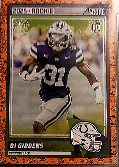 2025 Panini Score #95 DJ Giddens — front